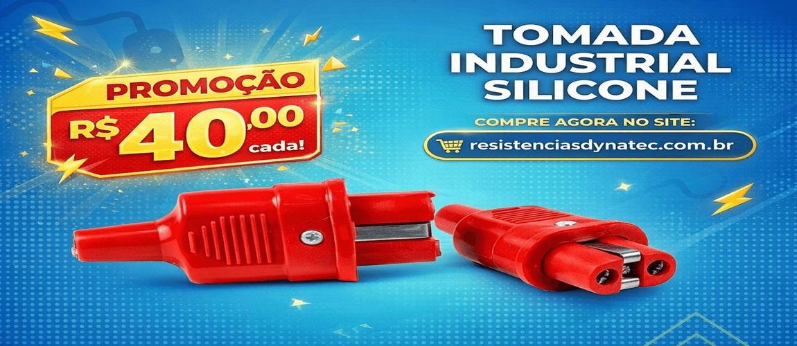 Tomada Industrial Silicone