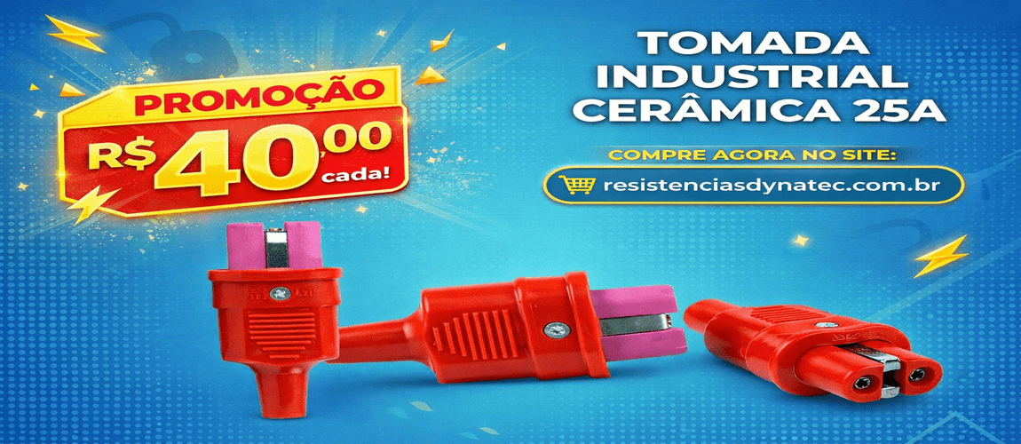 Tomada Industrial Cerâmica